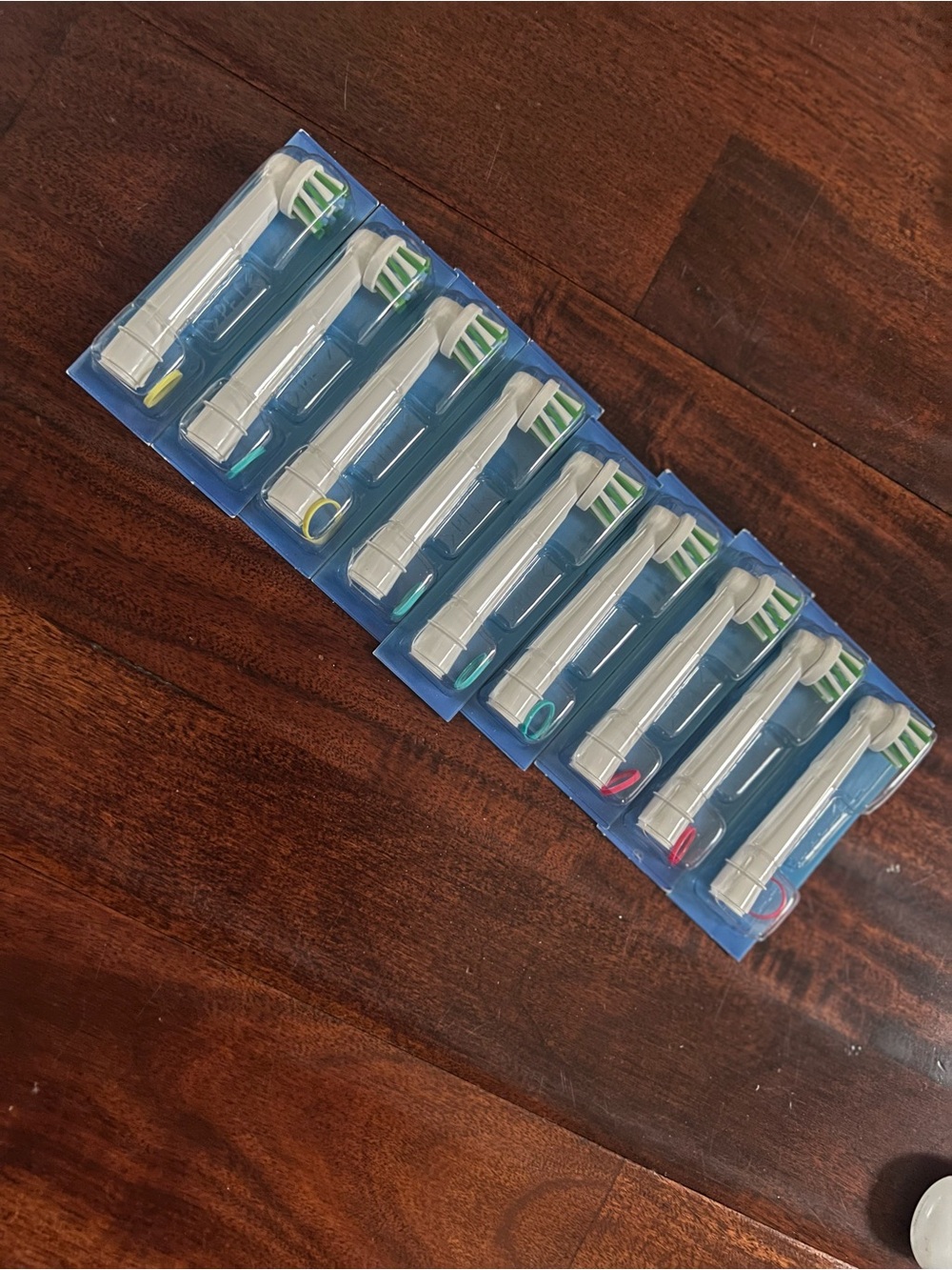 Oral-B CrossAction X Toothbrush Heads - 9 count - NO BOX - NEW